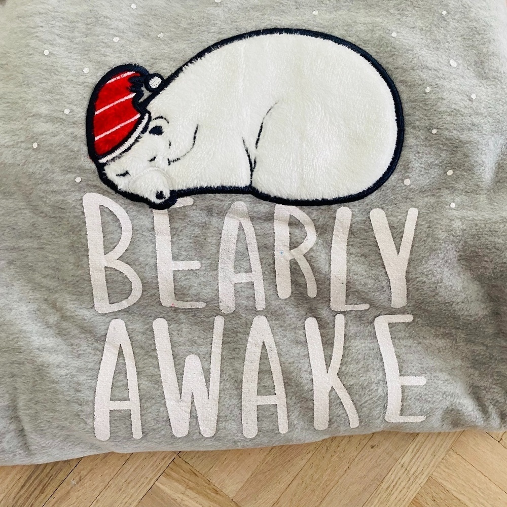 George - 2 Piece Fleece PJ Set with Polar Bear, Size M, Brand New with Tags! - Picture 2 of 2